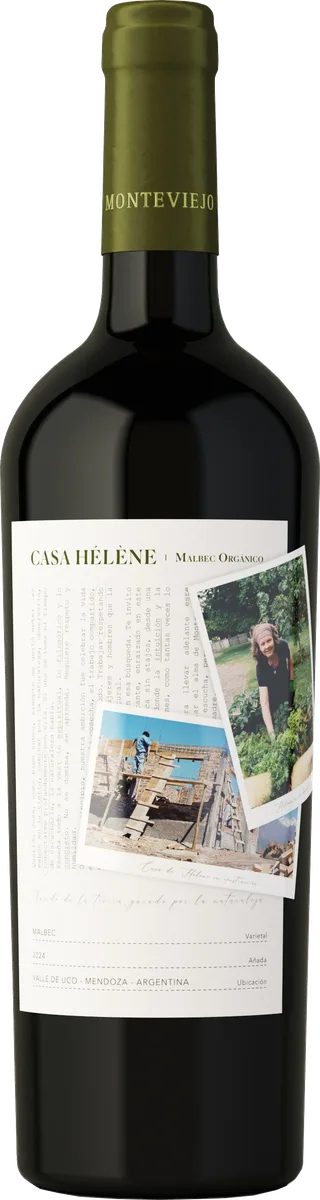 Casa Helene Terre Malbec Natural Monteviejo